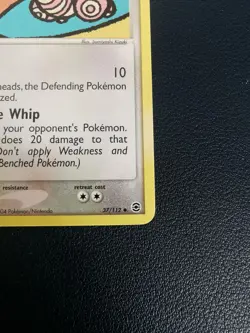 Pokemon Card Lickitung 37/112 EX FireRed & LeafGreen Uncommon - Image 5