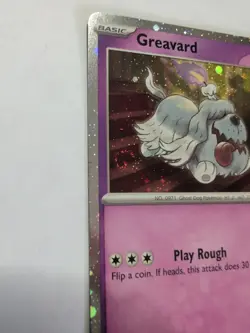 Greavard 100/197 with 2 SWIRLS Cosmos Holo Obsidian Flames OBF 2023 NM - Image 1