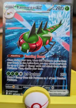 Pokemon TCG Yanmega ex 228/182 Special Illustration Rare Destined Rivals SIR - Image 1