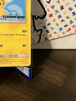 Pokemon TCG Ash's Pikachu SM113 Black Star Promo - Image 4