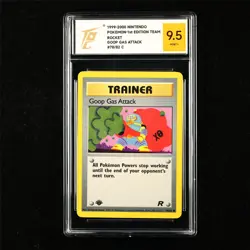 TQG 9.5 MINT+ 1999-2000 Pokemon ENG Goop Gas Attack 78/82 C - Image 1