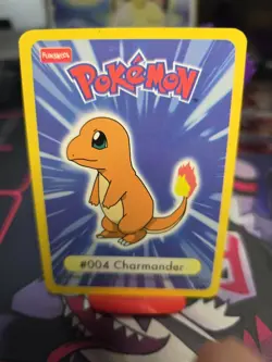 Pokemon Funskool Who Am I Charmander 004 NM Holo - Image 1