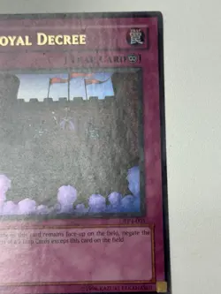Royal Decree TP4-001 Tournament Pack 4 Unlimited Ultra Rare #5 - Image 3