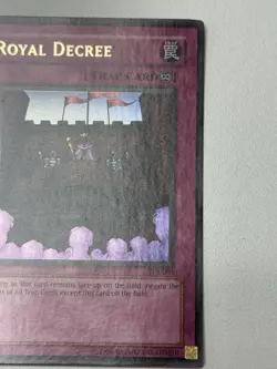 Royal Decree TP4-001 Tournament Pack 4 Unlimited Ultra Rare #8 - Image 3