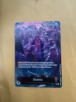 One Piece TCG Shanks Leader OP09-001 English - 2nd anniversary - Image 1