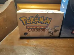 Pokemon EMPTY 1999 WOTC Starter Gift Box Rare + Pokemon Fossil Cardbox, Card Mat - Image 2