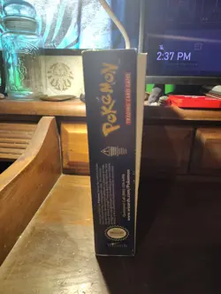 Pokemon EMPTY 1999 WOTC Starter Gift Box Rare + Pokemon Fossil Cardbox, Card Mat - Image 4