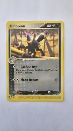 UMBREON 24/100 Non-Holo Rare Ex Sandstorm E-Series 2003 - Pokemon Card - NM - Image 1