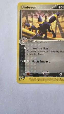 UMBREON 24/100 Non-Holo Rare Ex Sandstorm E-Series 2003 - Pokemon Card - NM - Image 5