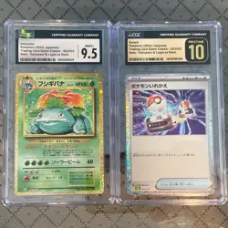 Lot of Venusaur & Lugia ex Deck CGC Graded Cards - Switch and Venusaur - Image 1
