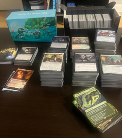 Magic The Gathering MTG Bulk Lot – 100+ Rares, Lands, Tokens, Art Cards - Image 1