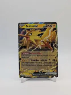 Zapdos ex 145/165 Scarlet & Violet 151 Ultra Rare Holo Pokemon Card NM 145/165 - Image 1
