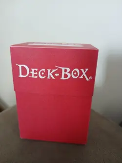 Ultra Pro Pro Deck Trading card game storage box - Red - Image 1