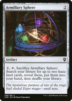 MTG Commander Legends *FOIL* C Armillary Sphere #298 - Image 1