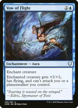MTG Commander Legends U Vow of Flight #105 PLAYSET x4 4x - Image 1