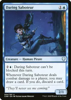 MTG Commander Legends U Daring Saboteur #064 PLAYSET x4 4x - Image 1