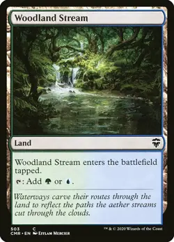 MTG Commander Legends C Woodland Stream #503 PLAYSET x4 4x - Image 1