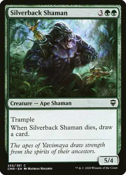MTG Commander Legends C Silverback Shaman #255 PLAYSET x4 4x - Image 1