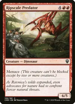 MTG Commander Legends C Ripscale Predator #196 PLAYSET x4 4x - Image 1
