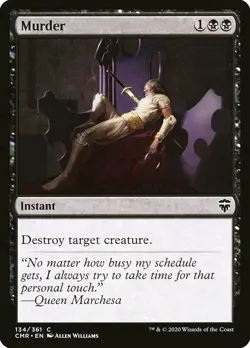 MTG Commander Legends C Murder #134 PLAYSET x4 4x - Image 1