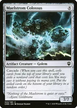 MTG Commander Legends C Maelstrom Colossus #322 PLAYSET x4 4x - Image 1