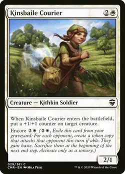 MTG Commander Legends C Kinsbaile Courier #029 PLAYSET x4 4x - Image 1