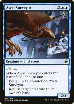 MTG Commander Legends C Aven Surveyor #057 PLAYSET x4 4x - Image 1