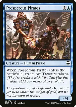 MTG Commander Legends C Prosperous Pirates #085 PLAYSET x4 4x - Image 1