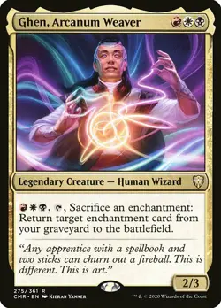 MTG Commander Legends R Ghen Arcanum Weaver #275 - Image 1