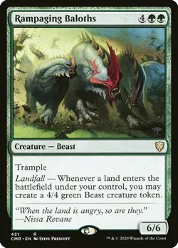 MTG Commander Legends R Rampaging Baloths #431 - Image 1