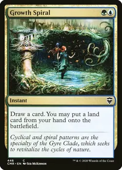 MTG Commander Legends C Growth Spiral #446 - Image 1