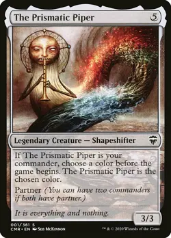 MTG Commander Legends *FOIL* S The Prismatic Piper #001 - Image 1