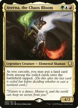 MTG Commander Legends R Averna the Chaos Bloom #269 - Image 1