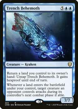 MTG Commander Legends R Trench Behemoth #366 - Image 1