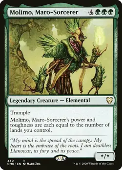 MTG Commander Legends R Molimo Maro-Sorcerer #430 - Image 1