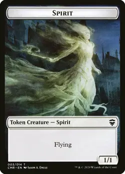 MTG Commander Legends Token Spirit #003 PLAYSET x4 4x - Image 1