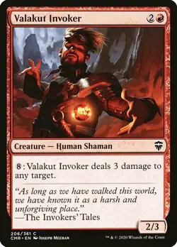 MTG Commander Legends C Valakut Invoker #206 PLAYSET x4 4x - Image 1