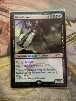 MTG Griselbrand Unique & Misc. Grand Prix Promos 001/001 Foil Promo - Image 1