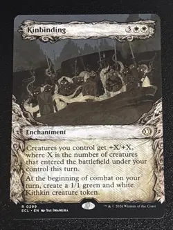 MTG Lorwyn Eclipsed Kinbinding Showcase 0299 NM Rare - Image 1