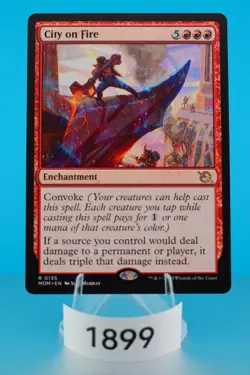 MTG City on Fire March of the Machine Regular #135 - Image 1