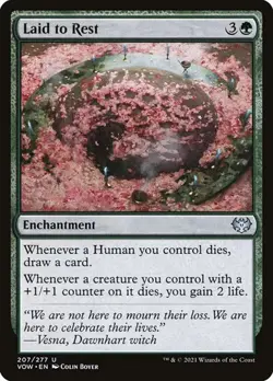 1x Laid to Rest NM Eng MTG - Crimson Vow - Image 1