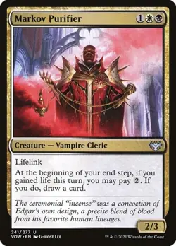 1x Markov Purifier NM Eng MTG - Crimson Vow - Image 1