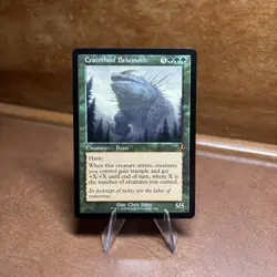 Magic Gathering Innistrad Remastered #480 Craterhoof Behemoth Retro Frame - Image 1