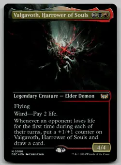 Valgavoth, Harrower of Souls (Borderless) M Commander: Duskmourn: House of Horro - Image 1