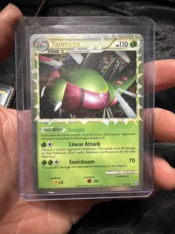 Yanmega 98/102 Rare Prime HGSS Triumphant Pokemon MP - Image 1