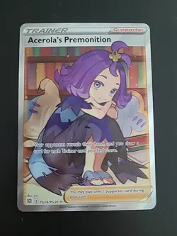 Acerola's Premonition - TG24/TG30 - Pokemon Brilliant Stars Ultra Rare NM - Image 1