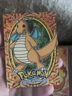 Pokemon TCG Dragonite #149 Topps Black Logo 2nd Edition Non Holo E12/12 Stage 3 - Image 1