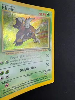 Pokemon Pinsir 9/64 Jungle Rara Holo Unlimited Wizards ITA Carte Vintage - Image 5