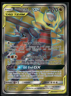 Pokemon - Unified Minds Garchomp Giratina GX Full Art 228/236 NM - Image 1
