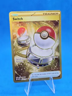 Switch - 206/165 - Hyper Rare - Pokemon Scarlet & Violet 151 - Pokemon TCG - Image 1